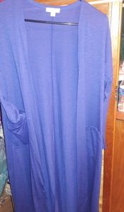 Beautiful Small Blue Lularoe Sarah